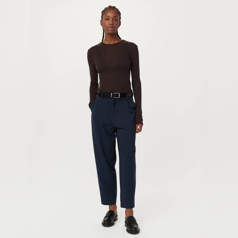 Frank & Oak Amelia Balloon Pant in Navy